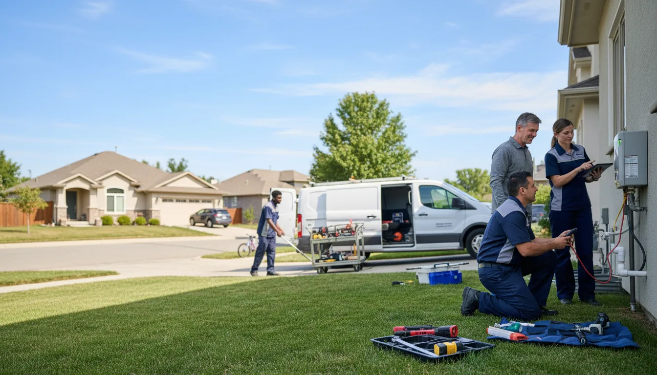 Tankless water heater service in Richland Springs, TX